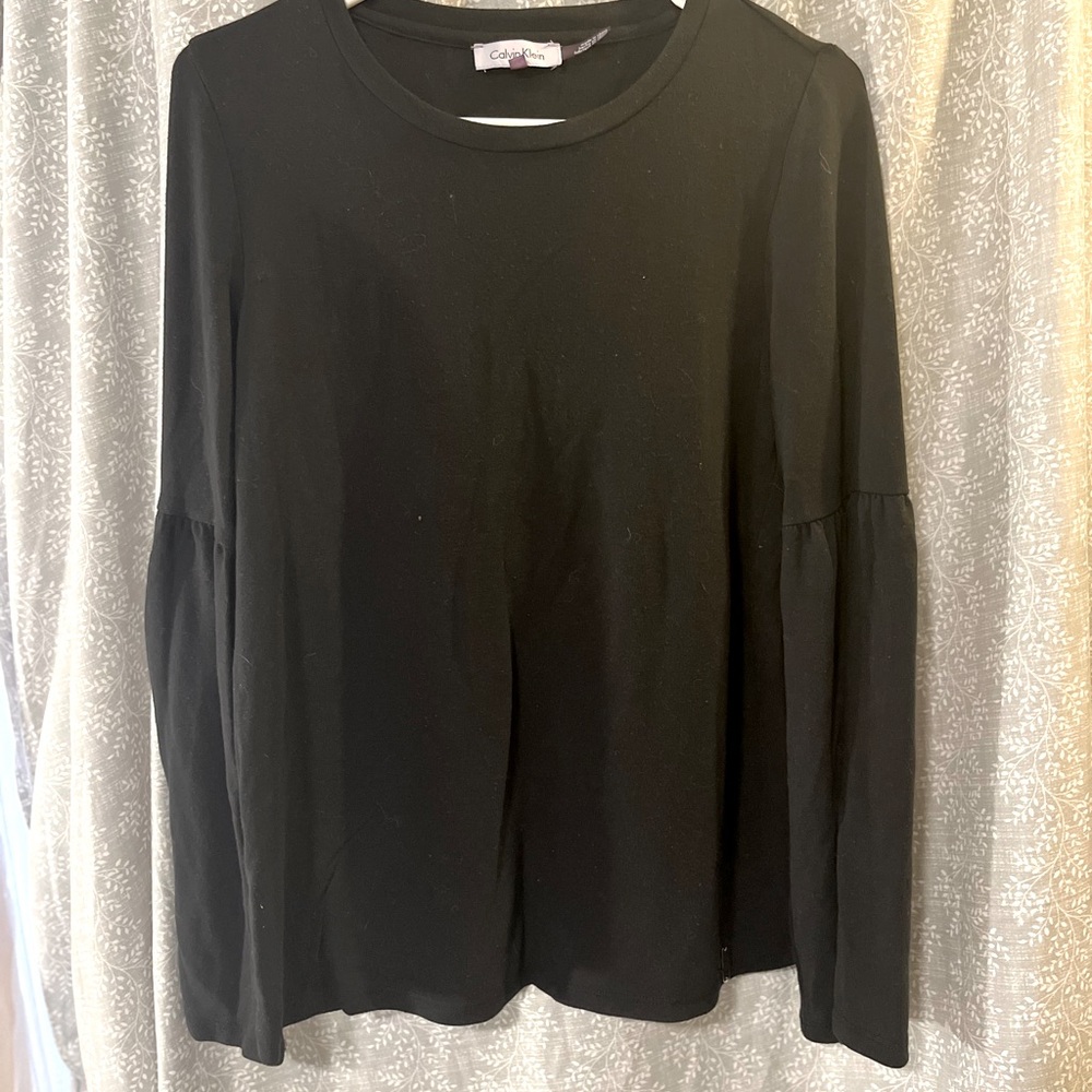 Calvin Klein sweater with bell sleeves